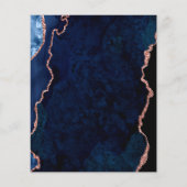 キンセアニェラブルーアガテバラ金ゴールド予算の招待 チラシ (裏面)