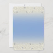 キンセアニェラブルースパークルアンドレース 招待状 (裏面)