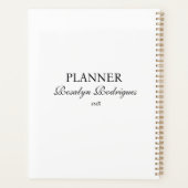 キンセアニェラプランナー台本写真15誕生日 プランナー手帳 (裏面)