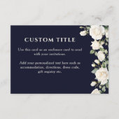 キンセアニェラプリンセスドレスアンドバラブルーカスタム エンクロージャーカード (正面)