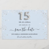 キンセアニェラベビーブルーシルバーグリッター保存日 (正面)