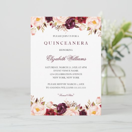 キンセアニェラマルサラフローラレッドブルゴーニュ15日 招待状 (スタンド正面)