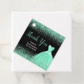 キンセアニェラミントグリーンドレスフェイクグリッター フェイバータグ (インサイチュ)