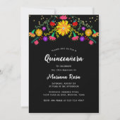 キンセアニェラメエレガントキシカンフィエスタフローラ誕生日 招待状 (裏面)