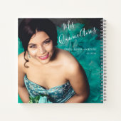 キンセアニェラモダン15th誕生日フォトゲストブック ノートブック (裏面)