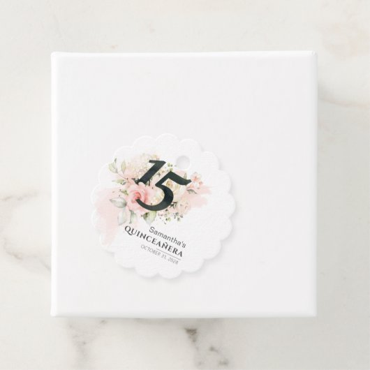 キンセアニェラユーカリプトゥスピンクフローラ15誕生日 フェイバータグ (インサイチュ)