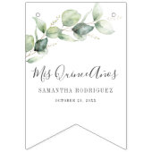 キンセアニェラユーカリ葉スミクリンスアノス バンティングフラッグ (第1の旗)