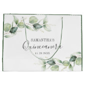 キンセアニェラユーカリ15thバースデーパーティー ラージペーパーバッグ (裏面)