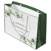 キンセアニェラユーカリ15thバースデーパーティー ラージペーパーバッグ (裏面アングル)