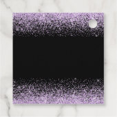 キンセアニェラライトパープルドレスフェイクグリッター フェイバータグ (裏面)