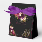 キンセアニェラレッドローゼス金ゴールドハイヒールスパークルスター フェイバーボックス (正面サイド)