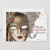 キンセアニェラ仮装バースデーパーティ招待状 招待状 (裏面)