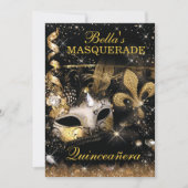 キンセアニェラ仮装バースデーパーティ招待状 招待状 (正面)