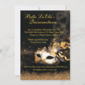 キンセアニェラ仮装バースデーパーティ招待状 招待状 (裏面)