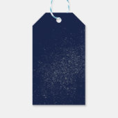 キンセアニェラ仮装パーティーシルバーブルー ギフトタグ (裏面)