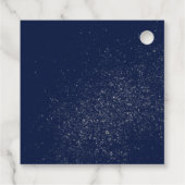 キンセアニェラ仮装パーティーシルバーブルー フェイバータグ (裏面)