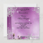 キンセアニェラ仮装マジカルプリンセスピンク 招待状 (裏面)