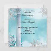 キンセアニェラ仮装マジカルプリンセスブルー3 招待状 (裏面)