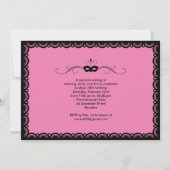 キンセアニェラ仮装招待状 招待状 (裏面)