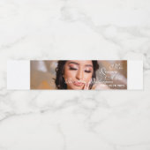 キンセアニェラ台本写真15誕生日 ペットボトルラベル (シングルラベル)