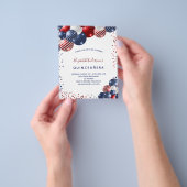 キンセアニェラ愛国予算パーティの招待状 チラシ (手)