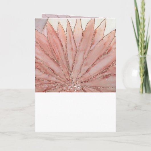 キンセアニェラ折り畳み15th誕生日パーティー 招待状 (裏面)