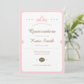 キンセアニェラ招待状スウィート16ミクリンスアノス 招待状 (スタンド正面)