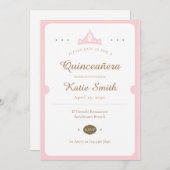 キンセアニェラ招待状スウィート16ミクリンスアノス 招待状 (正面/裏面)