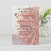 キンセアニェラ招待状15thバースデーパーティー 招待状 (スタンド正面)