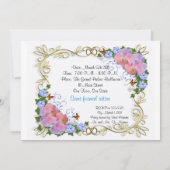 キンセアニェラ招待15誕生日 招待状 (裏面)