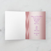 キンセアニェラ招待Mis Quince Anos 15th 招待状 (内部)