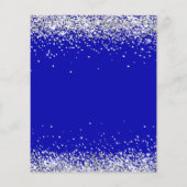 キンセアニェラ王室のブルーのドレスの予算案 チラシ (裏面)