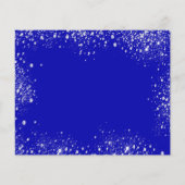 キンセアニェラ王室のブルーのドレス予算は日付を保存 チラシ (裏面)