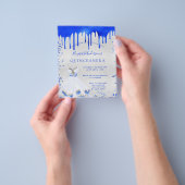 キンセアニェラ王室のブルーシルバー予算案 チラシ (手)