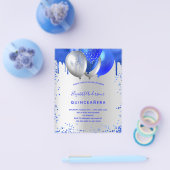 キンセアニェラ王室のブルーシルバー予算案 チラシ (シングル)