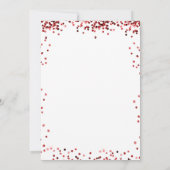 キンセアニェラ白い赤い風船 招待状 (裏面)