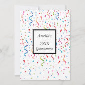 キンセアニェラ白紙吹雪誕生会 招待状 (裏面)
