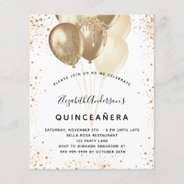 キンセアニェラ白金ゴールドグリッターバルーン予算 チラシ