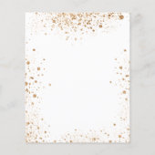 キンセアニェラ白金ゴールドバルーン予算の招待 チラシ (裏面)