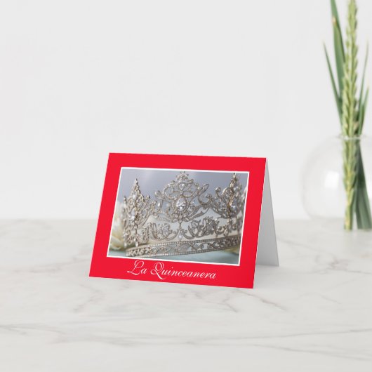 キンセアニェラ空白の折りカード 招待状 (正面)