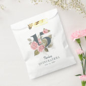 キンセアニェラ素朴フローラ15誕生日 フェイバーバッグ (封をした状態)