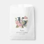 キンセアニェラ素朴フローラ15誕生日 フェイバーバッグ (正面)