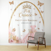 キンセアニェラ背景 |フローラ赤面ピンク タペストリー (インサイチュ)