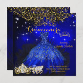 キンセアニェラ誕生日ブ王室のルーフェアリーテリアラ 招待状 (正面/裏面)