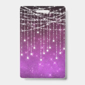 キンセアニェラ誕生日招待状スウィート16招待状 バッジ (Back)