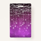 キンセアニェラ誕生日招待状スウィート16招待状 バッジ (裏面)