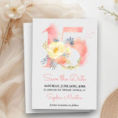 キンセアニェラ赤面ピンクウォーターカラーフローラ15 セーブザデート