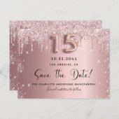 キンセアニェラ赤面ピンクシルバーダスト 案内ポストカード (正面/裏面)