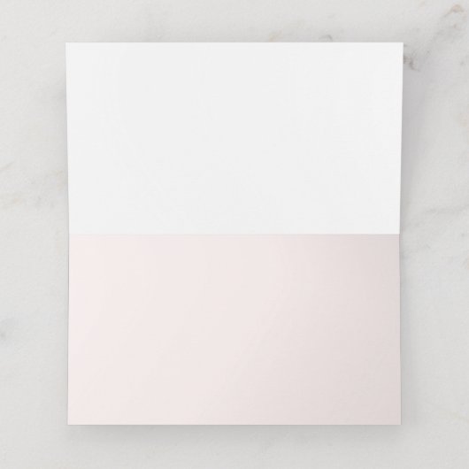 キンセアニェラ赤面ピンクバタフライフローラ座席表 プレイスカード (内部開封)