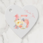 キンセアニェラ赤面ピンクフローラ番号15ありがとう フェイバータグ (正面)